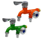 📢📢 1+1 gratis🚰 Dubbele kunststof waterkraan | 1 ingang, 2 uitgangen | twee onafhankelijke bedieningskleppen | vorst- en hittebestendig | lekvrije keramische cartridge | multifunctionele adapter voor wasmachine en vaatwasser