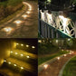 🌞50% Korting!💡Solar Deck Lights 2.0 | IP44 Waterdichte Buitenlamp | Warm Wit LED | Eenvoudige Installatie & Energiezuinig