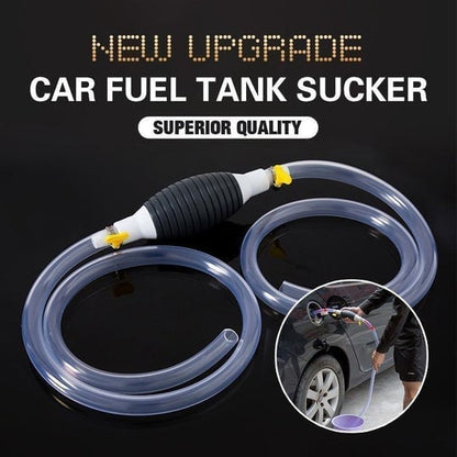 ⏳ 50% KORTING! ⏰ Multifunctionele vloeistofzuiger – handpomp, slang van 1-3 m, voor benzine/olie/water 🚗
