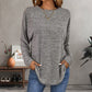 🌸Zachte Casual Top met Lange Mouwen – Tijdloze Pasvorm & Ultiem Comfort | Nu 50% Korting