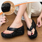 🎉2025 Nieuw binnenkomen - 51% UIT👠Dikzoolige, met lovertjes bedekte teenslippers voor dames