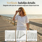 Dames Tweedelige Set met Trekkoord: Top en Broek