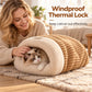 ❄️🐾Winter Warm halfgesloten slaapsak voor huisdieren