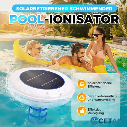 🌞 Kristalhelder pool - zonder chemicaliën, met zonne -energie! Zonne-aangedreven zwembad-ionisator