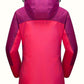 3-in-1 waterproof winter coat, fleece-lined, two-piece suit, ski and hiking jacket with hood