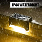 🌞50% Korting!💡Solar Deck Lights 2.0 | IP44 Waterdichte Buitenlamp | Warm Wit LED | Eenvoudige Installatie & Energiezuinig