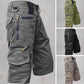 🩳 NU 50% KORTING! 🏔️ Heren outdoor shorts met 8 zakken – Duurzaam katoen & verstelbare taille – Perfect voor wandelen, vissen en reizen 🌲