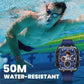 ⏳ 50% KORTING! ⏰ Multifunctioneel digitaal sporthorloge – LED-achtergrondverlichting, stopwatch tot op 1/100ste van een seconde en schokbestendige, waterdichte behuizing voor een nauwkeurige registratie van je prestaties ✨🏃‍♂️