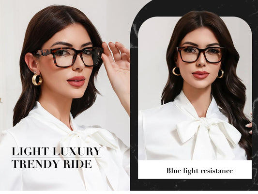 👓Retro vierkante bril met blauwlichtfilte 🚀 Koop 1 stuk en krijg er 1 van een ander model gratis bij