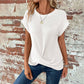 👗🦇 Dames Zomer Haakwerk Vleermouwen T-Shirt – 50% KORTING! Boho haakdetails, lichte mouwen – perfect voor warme dagen. 🔥☀️