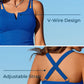 Tweeledig Tankini-Set met Buikcontrole