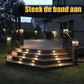 🌞50% Korting!💡Solar Deck Lights 2.0 | IP44 Waterdichte Buitenlamp | Warm Wit LED | Eenvoudige Installatie & Energiezuinig