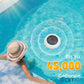 🌞 Kristalhelder pool - zonder chemicaliën, met zonne -energie! Zonne-aangedreven zwembad-ionisator