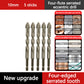 🔥 LIMITED-TIME 50% OFF 🔩 4-Flute Serrated Eccentric Drill Bit Kit — High-Strength, Durable & Versatile