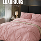 💗 Laatste dag van de uitverkoop – 50% korting⚡ Bedsure Soft Pintuck dekbedovertrekset