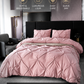 💗 Laatste dag van de uitverkoop – 50% korting⚡ Bedsure Soft Pintuck dekbedovertrekset