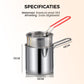 304 Multifunctionele roestvrijstalen friteuse