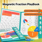 ⏳ 50% KORTING! ⏰ Magnetisch Fractie Demonstratieboek | Leer, Experimenteer & Ontdek wiskunde op een leuke manier