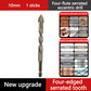 🔥 LIMITED-TIME 50% OFF 🔩 4-Flute Serrated Eccentric Drill Bit Kit — High-Strength, Durable & Versatile