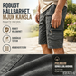 🩳 NU 50% KORTING! 🏔️ Heren outdoor shorts met 8 zakken – Duurzaam katoen & verstelbare taille – Perfect voor wandelen, vissen en reizen 🌲