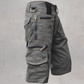 🩳 NU 50% KORTING! 🏔️ Heren outdoor shorts met 8 zakken – Duurzaam katoen & verstelbare taille – Perfect voor wandelen, vissen en reizen 🌲