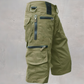 🩳 NU 50% KORTING! 🏔️ Heren outdoor shorts met 8 zakken – Duurzaam katoen & verstelbare taille – Perfect voor wandelen, vissen en reizen 🌲