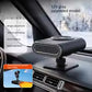 🚗❄️ Winterochtend? Nooit meer krabben! Deze 12V auto-kachel blaast je voorruit in minuten vorstvrij én verwarmt je hele cabine – 3 standen, 360° draaibaar.