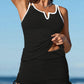 Tweeledig Tankini-Set met Buikcontrole
