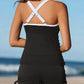 Tweeledig Tankini-Set met Buikcontrole