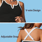 Tweeledig Tankini-Set met Buikcontrole
