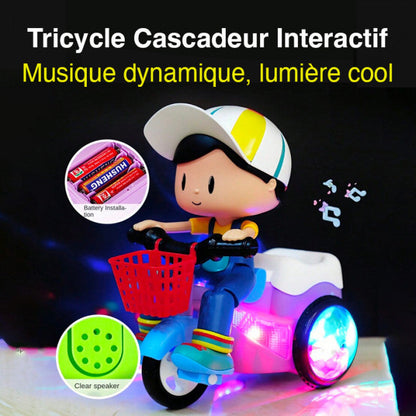 💥Tijdelijke korting!🔥 Acrobatische Driewieler voor Kinderen – Hoogwaardig Plastic – Muziek, Lichten & 360° Rotatie voor Kinderen van 1 tot 4 Jaar 🎁