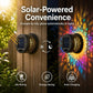 ☀️ Solar mandala lamp voor tuin & terras – 2-in-1 grondlamp & wandlamp – Decoratieve verlichting met vintage-effect – Roestvrij & duurzaam