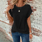 👗🦇 Dames Zomer Haakwerk Vleermouwen T-Shirt – 50% KORTING! Boho haakdetails, lichte mouwen – perfect voor warme dagen. 🔥☀️