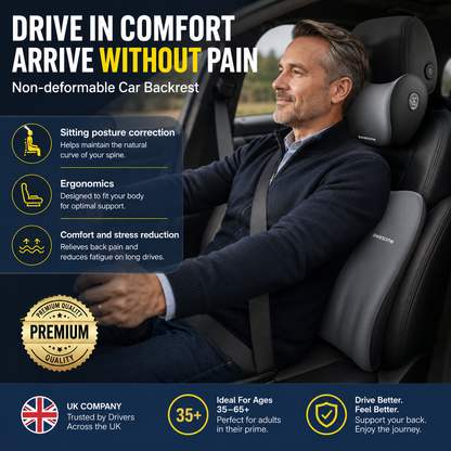 🚗💤 50% KORTING! Dit traagschuim nekkussen maakt élke autorit first class – ergonomisch, ademend, en het blijft écht zitten. Luxe lychee-textuur, geen zweetnek meer. ⏳ Tijdelijk: gratis lendenkussen cadeau!