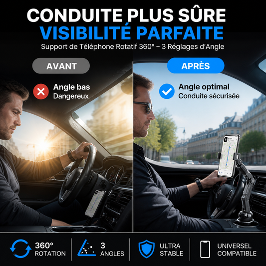 🚗 50% KORTING! 🥤 360° Bekerhouder – Draaibaar, verstelbaar & universeel ✨