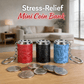 🔑 50% KORTING! ✨ Mini Munthouder Sleutelhanger – 2-in-1 Muntopslag & Fidget Stressverlichting, Premium Zinklegering & Leer – Dagelijkse Must-have 🪙