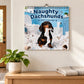 ⏳ 50% KORTING! ⏰Naughty Dachshunds 2027 Wall Calendar – 12 Months of Mischief, Mayhem & Sausage Dog Smiles