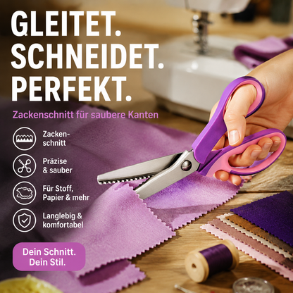 📢📢50% KORTING!!✂️Multifunctionele zigzagschaar, kartelschaar🧵