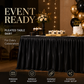 💥 Geplooide tafelrok voor evenementen – Elegante en eenvoudige tafeldecoratie ✨