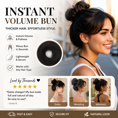💥Tijdelijke aanbieding!🔥  Maak in een handomdraai een chique, nonchalante knot 💖