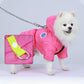 Warme, winddichte winterkleding met voering voor honden