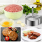 💥Tijdelijke korting!🔥 Vleespers voor Burgers – 304 Voedselveilig Roestvrij Staal – Antiaanbak, Roestbestendig – Vaatwasserbestendig – Perfect voor Feestjes! 🛡️💨