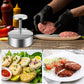 💥Tijdelijke korting!🔥 Vleespers voor Burgers – 304 Voedselveilig Roestvrij Staal – Antiaanbak, Roestbestendig – Vaatwasserbestendig – Perfect voor Feestjes! 🛡️💨