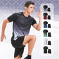 🔥🎁Heren-Trackpak Loose-Fit Sneldrogend Atletisch T-shirt & Korte Broek