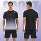 🔥🎁Heren-Trackpak Loose-Fit Sneldrogend Atletisch T-shirt & Korte Broek