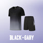 🔥🎁Heren-Trackpak Loose-Fit Sneldrogend Atletisch T-shirt & Korte Broek