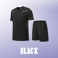 🔥🎁Heren-Trackpak Loose-Fit Sneldrogend Atletisch T-shirt & Korte Broek
