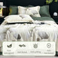 🔥🎁Ademende en Verkoelende Dekbedset van 4 stuks