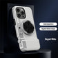 Coque Vintage en Forme d'Appareil Photo pour iPhone 11/12/13/14/15