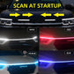 🌞 -50% ! ✨ Éclairage LED pour Capot de Voiture – Démarrage Dynamique Scan Start – 12 V Universel – Silicone + LED – 1,2/1,5/1,8 m – Blanc/Bleu/Rouge 🚗
